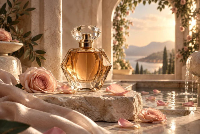 بنر هنری اختصاصی دستهٔ عطر در یاندی‌کالا