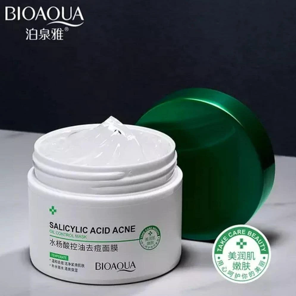 ماسک ضد جوش و کنترل کننده چربی سالیسیلیک اسید بیوآکوا Bioaqua؛