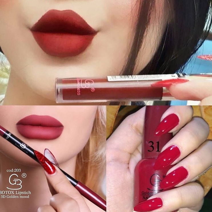 ست لاک رژلب مدادلب از برند گلدن مود Golden Mood با معرفی دقیق ویژگی‌ها و کاربرد در گروه رژ