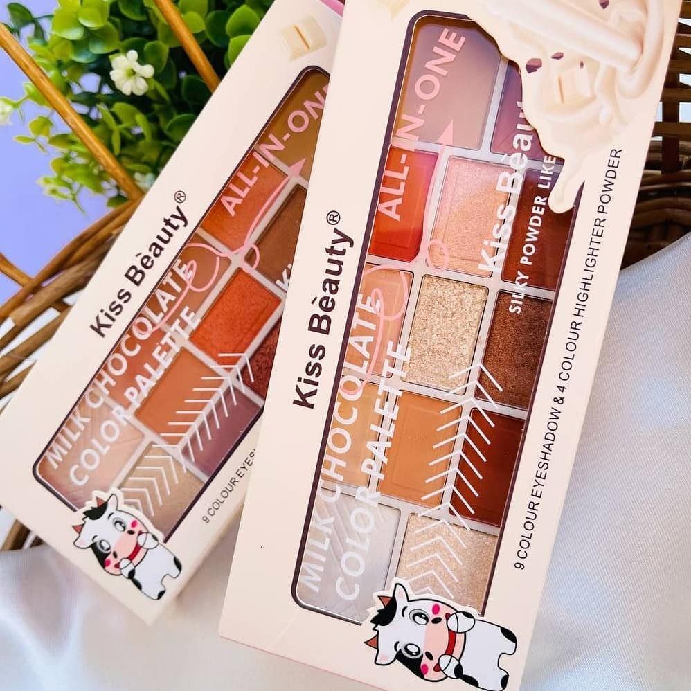 پالت سایه کیس بیوتی kiss beauty؛ گزینه‌ای مناسب برای تکمیل روتین زیبایی در گروه سایه
