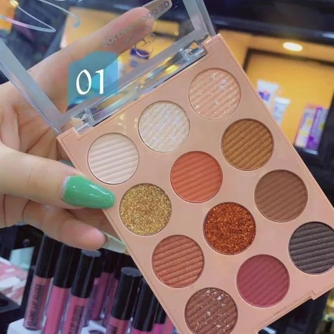 پالت سایه 12 رنگ گلدن مود Golden Mood با معرفی دقیق ویژگی‌ها و کاربرد در گروه سایه؛ نمای شماره 2