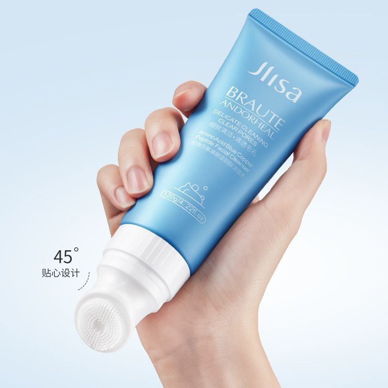 فوم براش دار آمینو اسید Jlisa با معرفی دقیق ویژگی‌ها و کاربرد در گروه فوم شستشو؛ نمای شماره 2