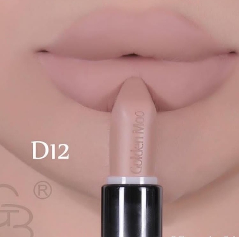 رژلب جامد گلدن مود Golden Mood با تمرکز بر استفاده آسان و نتیجه طبیعی در گروه رژ؛ نمای شماره 16