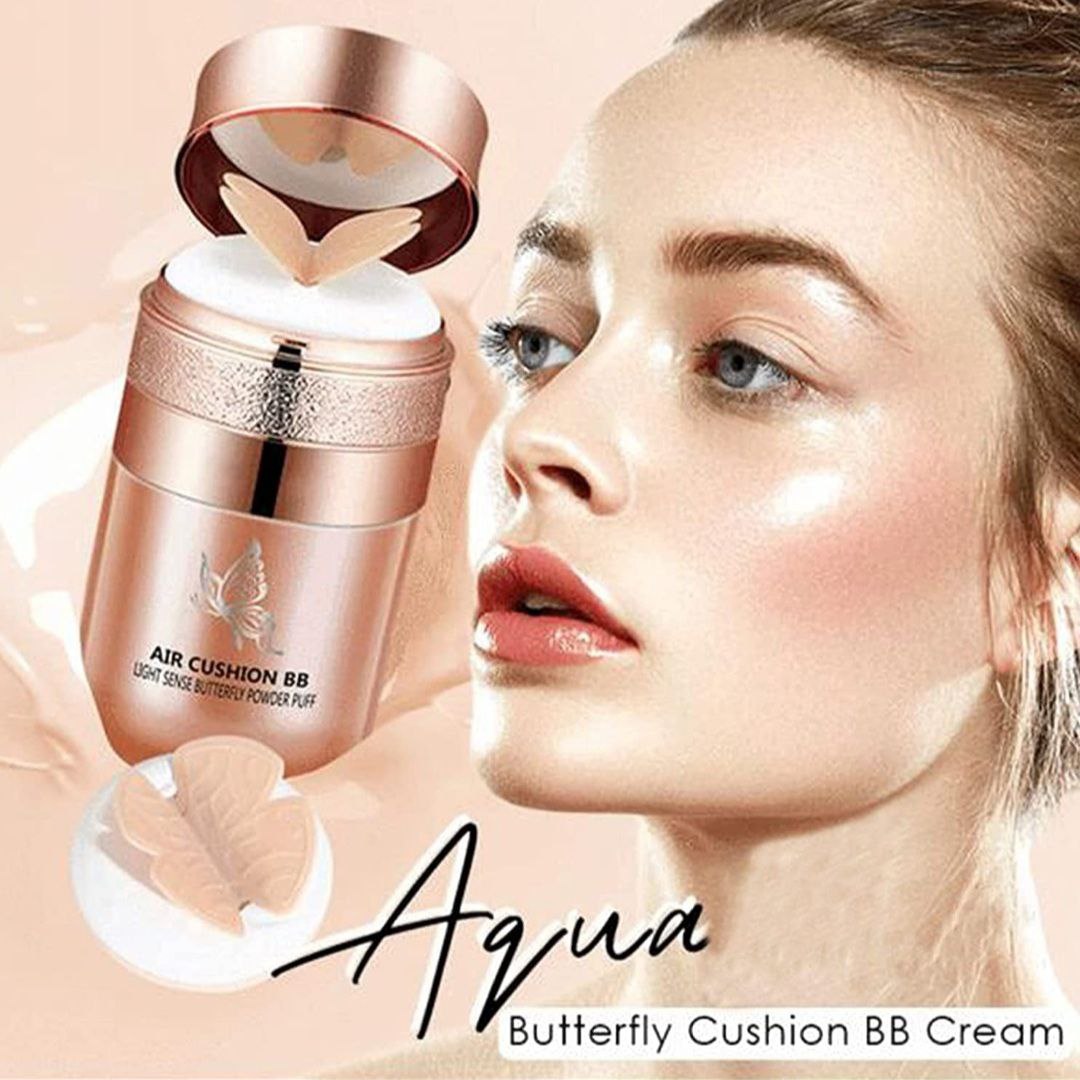 کوشن بی بی کرم پروانه ای از برند آکوا Aqua؛ انتخاب کاربردی برای روتین روزانه در گروه بی بی کرم