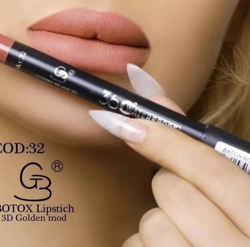 مداد لب گلدن مود Golden Mood؛ انتخابی متناسب با مراقبت و زیبایی روزمره در گروه خط لب؛ نمای شماره 3