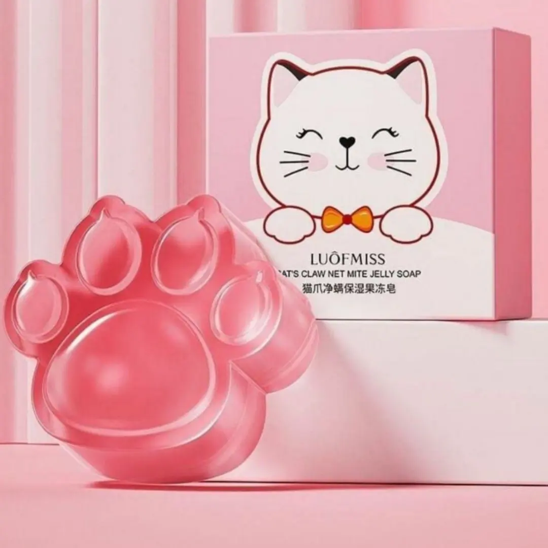 صابون ژله ای پنجه گربه ای لوف میس؛ انتخاب کاربردی برای روتین روزانه در گروه مراقبت از پوست؛ نمای شماره 8