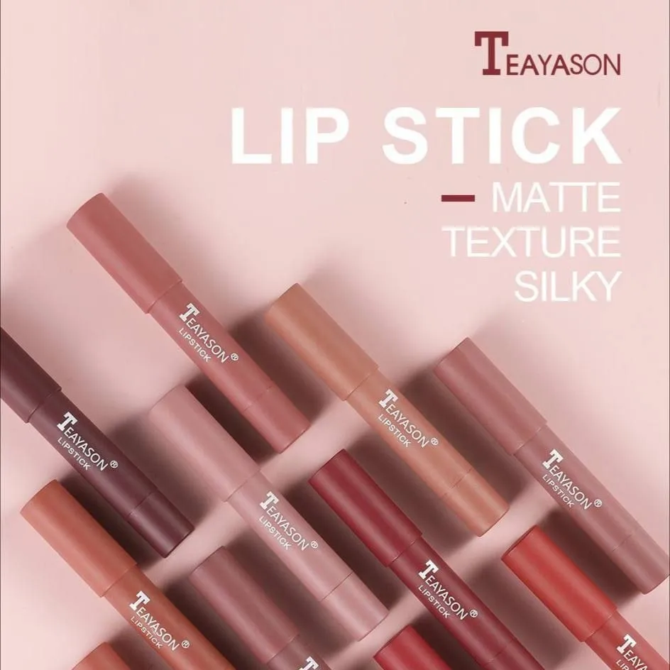 پک 3 تایی رژ جامد از برند تیاسون Teayason؛ انتخابی متناسب با مراقبت و زیبایی روزمره در گروه رژ؛ نمای شماره 4