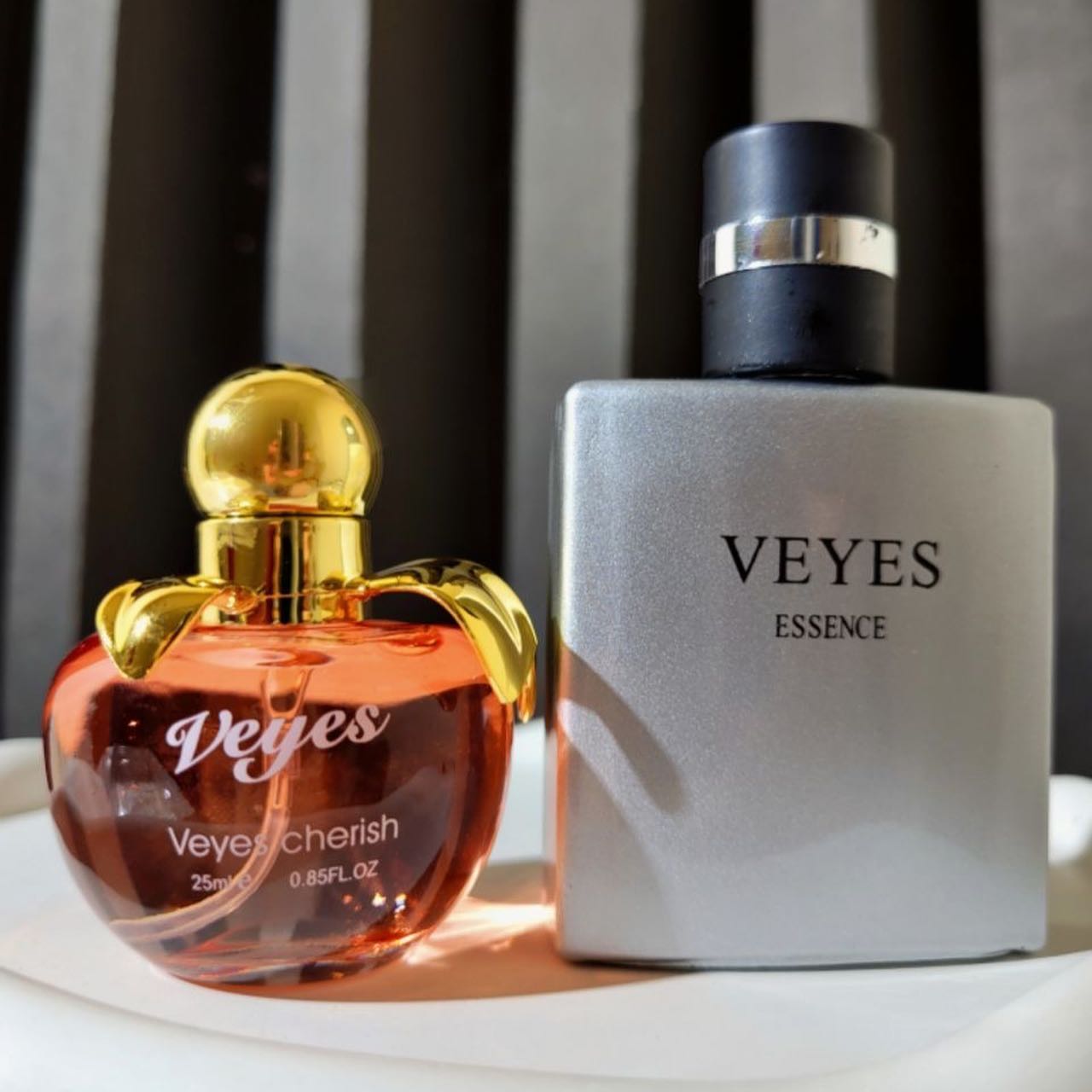 پک ادکلن چهارتایی veyes (دخترونه) با تمرکز بر استفاده آسان و نتیجه طبیعی در گروه عطر؛ نمای شماره 5