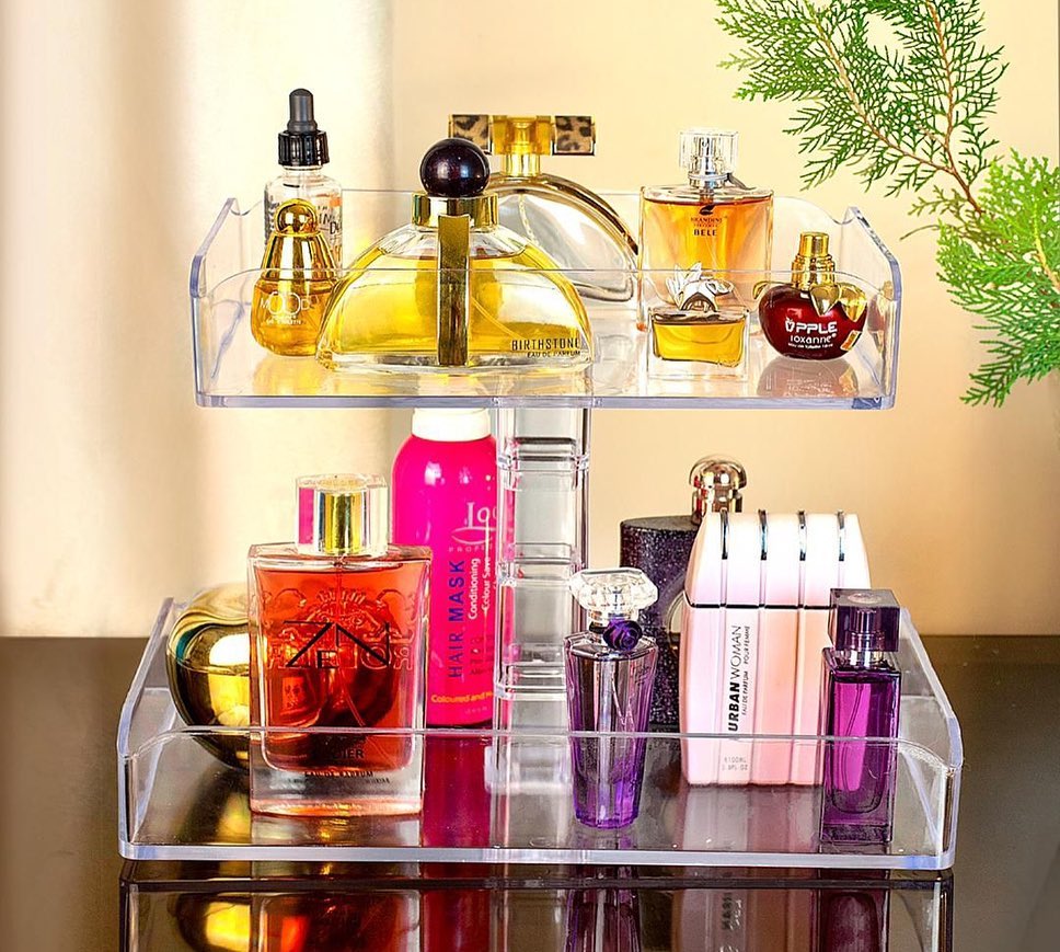 استند عطر دو طبقه؛ انتخاب کاربردی برای روتین روزانه در گروه استند؛ نمای شماره 2