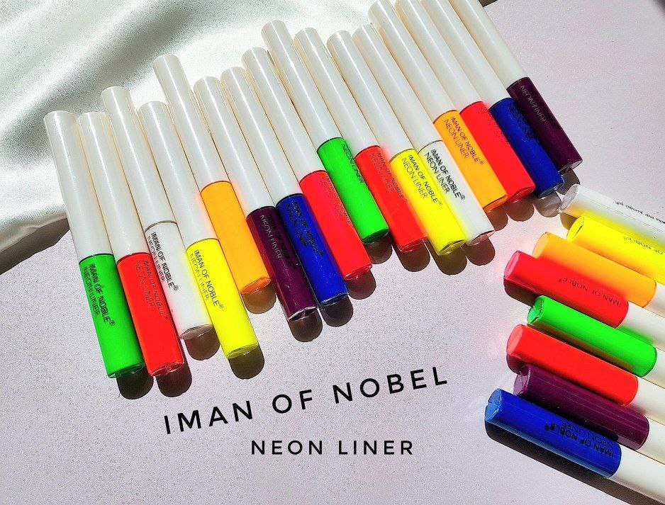 پک 8 رنگ خط چشم نئونی iman of nobel؛ انتخابی متناسب با مراقبت و زیبایی روزمره در گروه خط چشم