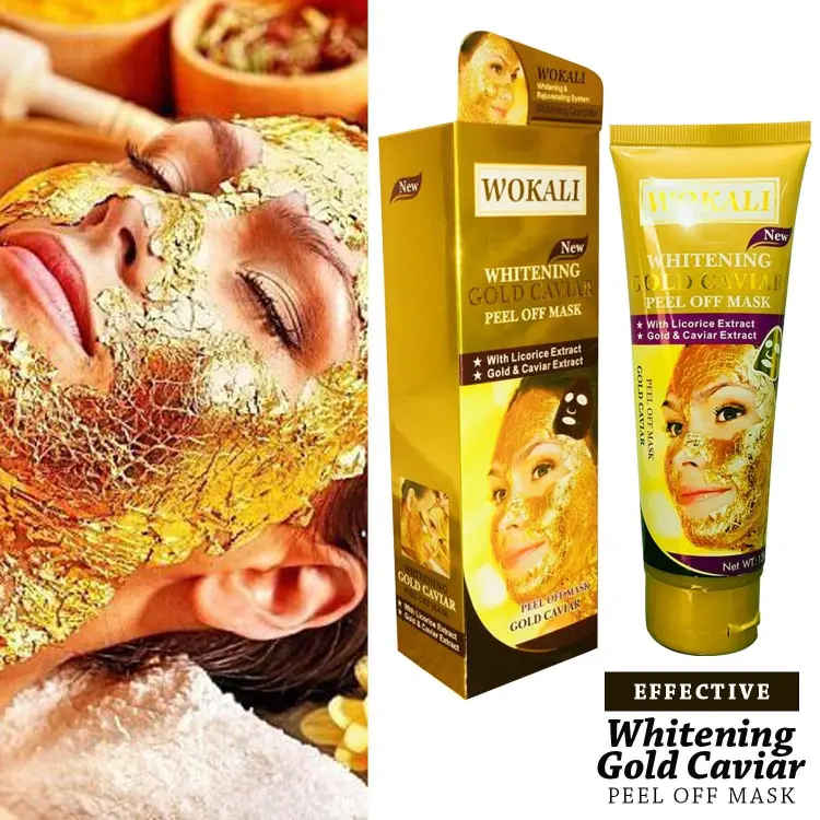 ماسک Peel Off طلا از برند سادور Sadoer با تمرکز بر استفاده آسان و نتیجه طبیعی در گروه ماسک؛ نمای شماره 2