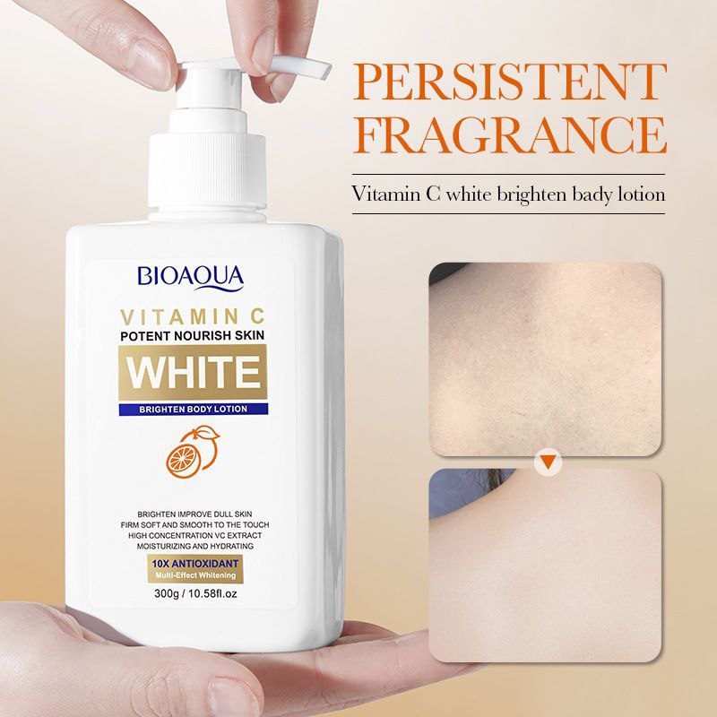 کرم سفیدکننده بدن شیر و ویتامین سی بیوآکوا Bioaqua؛ انتخاب کاربردی برای روتین روزانه در گروه سفید کننده؛ نمای شماره 3