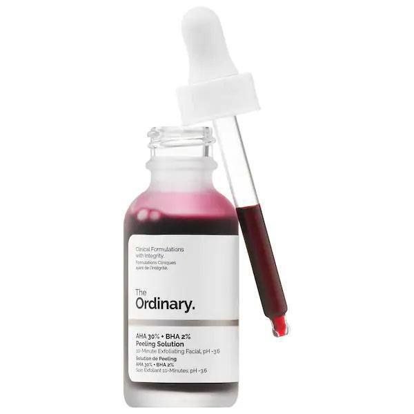 سرم پیلینگ و لایه بردار قرمز رنگ اوردینری ordinary با معرفی دقیق ویژگی‌ها و کاربرد در گروه ضد لک؛ نمای شماره 6