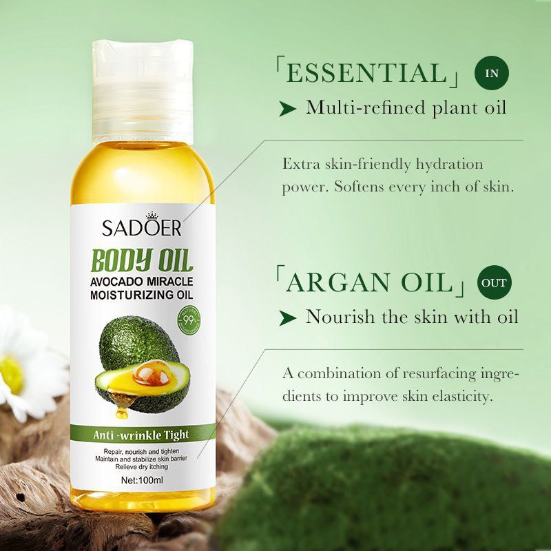روغن بدن مخصوص ماساژ از برند سادور Sadoer؛ انتخابی متناسب با مراقبت و زیبایی روزمره در گروه مراقبت از پوست؛ نمای شماره 7