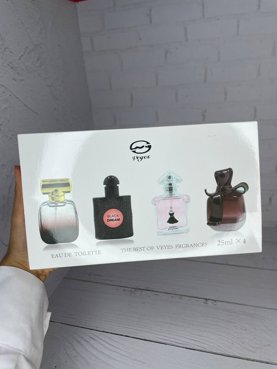 پک چهارتایی عطر Veyes؛ انتخاب کاربردی برای روتین روزانه در گروه عطر؛ نمای شماره 3